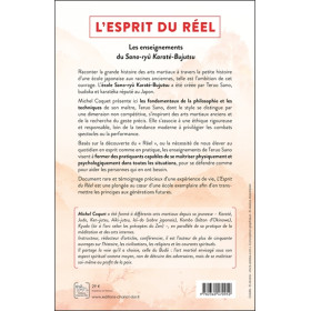 L'esprit du réel - Les enseignements du Sano-ryû Karaté-Bujutsu