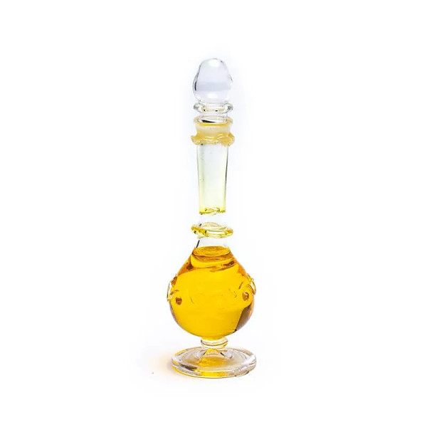 Emballé par 3, Huile de parfum bouteille soufflée Muguet -- 5 ml