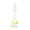 Emballé par 3, Huile de parfum bouteille soufflée bouche jasmin -- 5 ml