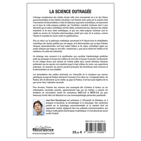 La science outragée Tome 1