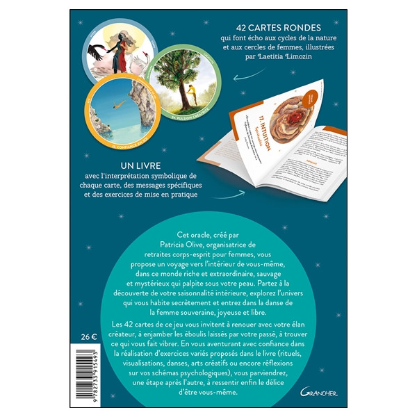 Sauvage & Souveraine - Un oracle rond pour des femmes en quête de leur nature profonde - Coffret