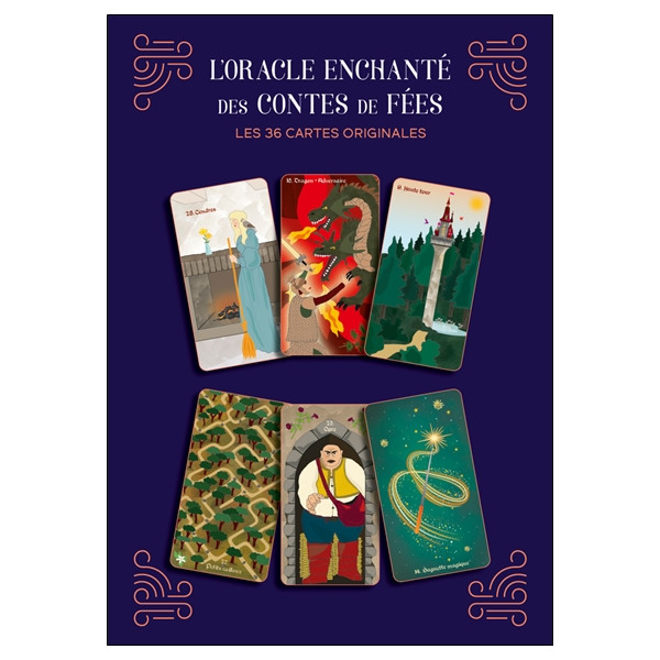 L'Oracle enchanté des contes de fées - Coffret - Le livre & le jeu de 36 cartes