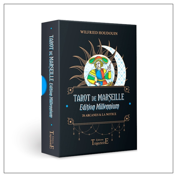 Tarot de Marseille édition Millennium - 78 arcanes & la notice - Coffret
