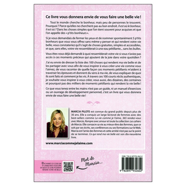 Ce qui rend ma vie belle