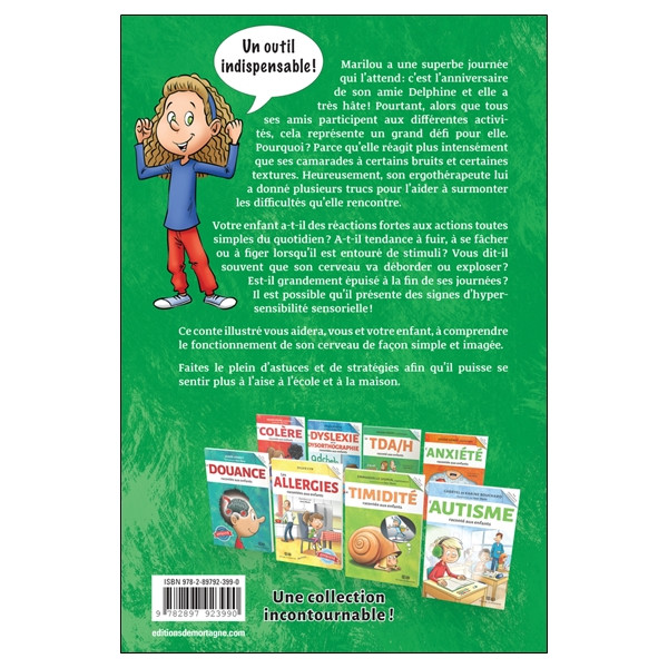 L'hypersensibilité sensorielle racontée aux enfants