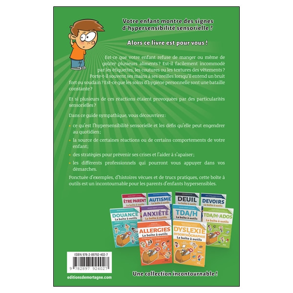Hypersensibilité sensorielle - La Boîte à outils - Comprendre et accompagner l'enfant hypersensible