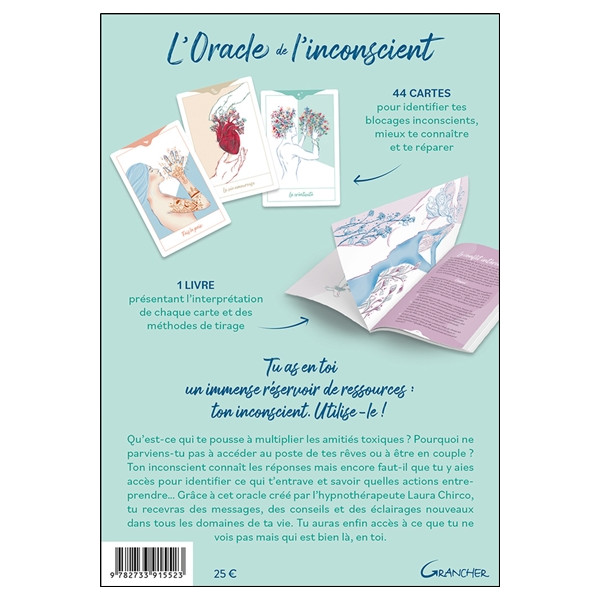 L'Oracle de l'inconscient - 44 cartes & 1 livre pour identifier tes blocages et activer tes ressources intérieures - Coffret