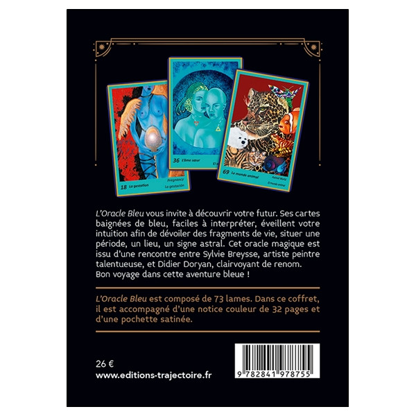 L'Oracle Bleu - 73 cartes & la notice - Coffret