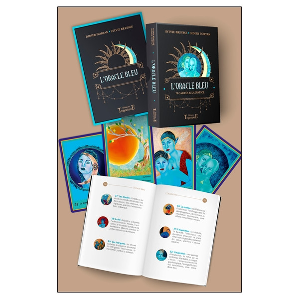 L'Oracle Bleu - 73 cartes & la notice - Coffret