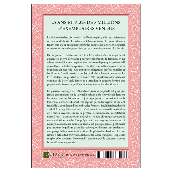 L'abondance dans la simplicité - 365 jours pour retrouver une vie joyeuse et équilibrée