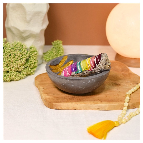 Bâton de Sauge blanche 7 Chakras 10 cm