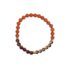 Bracelet Chakra Racine Perles rondes 6 mm