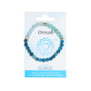 Bracelet Chakra de la Gorge Perles rondes 6 mm