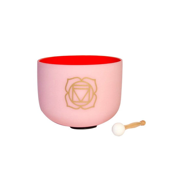 Bol chantant en Cristal Chakra Racine
