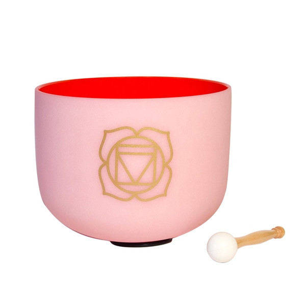 Bol chantant en Cristal Chakra Racine