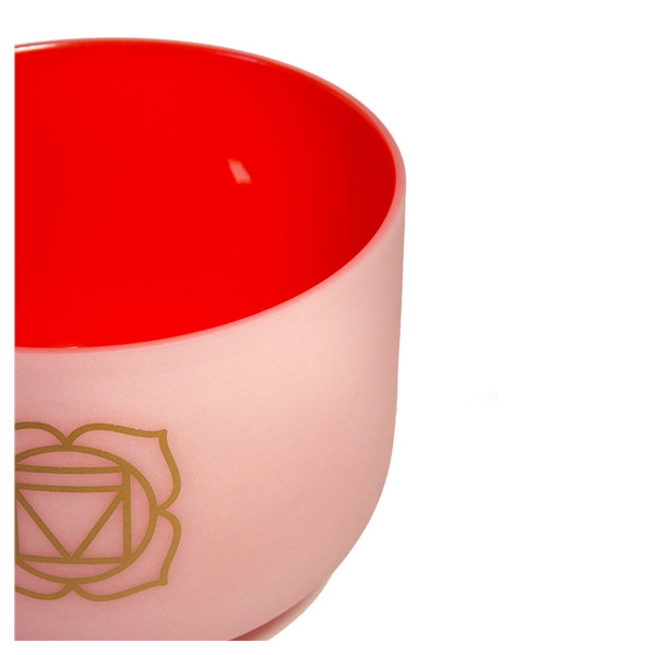 Bol chantant en Cristal Chakra Racine