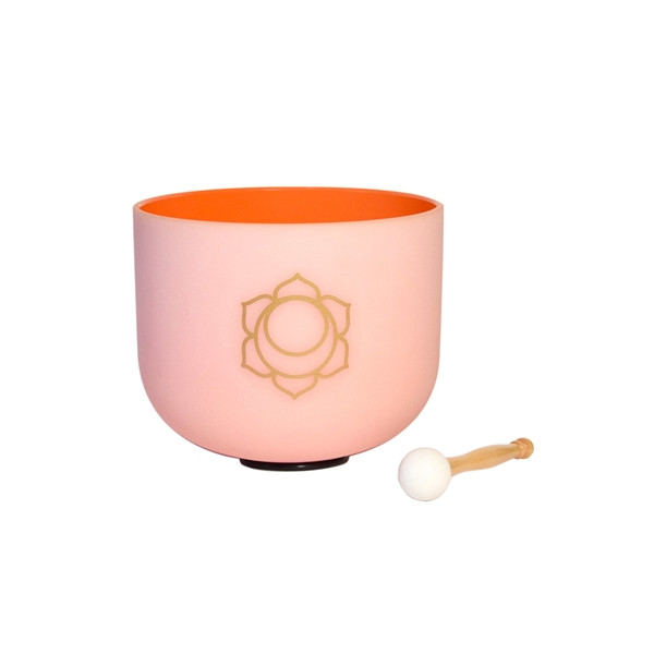 Bol chantant en Cristal Chakra Sacré