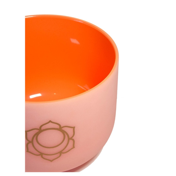 Bol chantant en Cristal Chakra Sacré