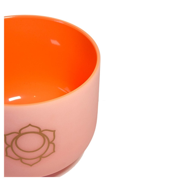 Bol chantant en Cristal Chakra Sacré