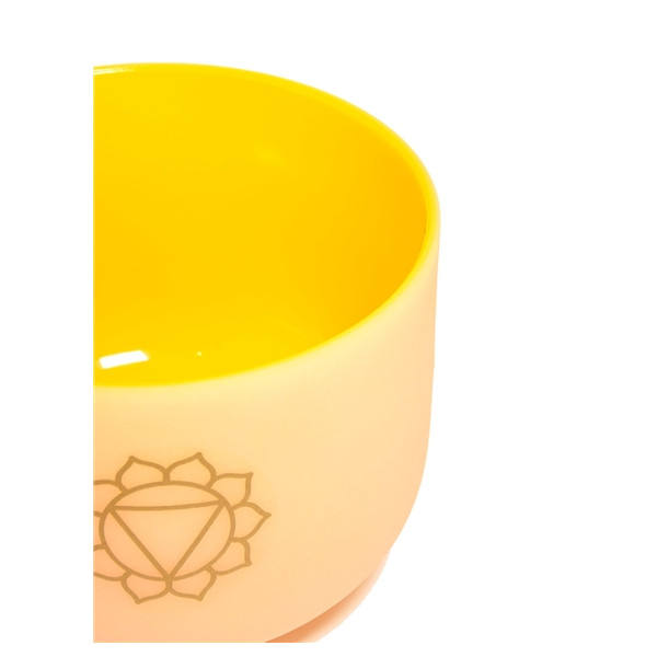 Bol chantant en Cristal Chakra Plexus solaire