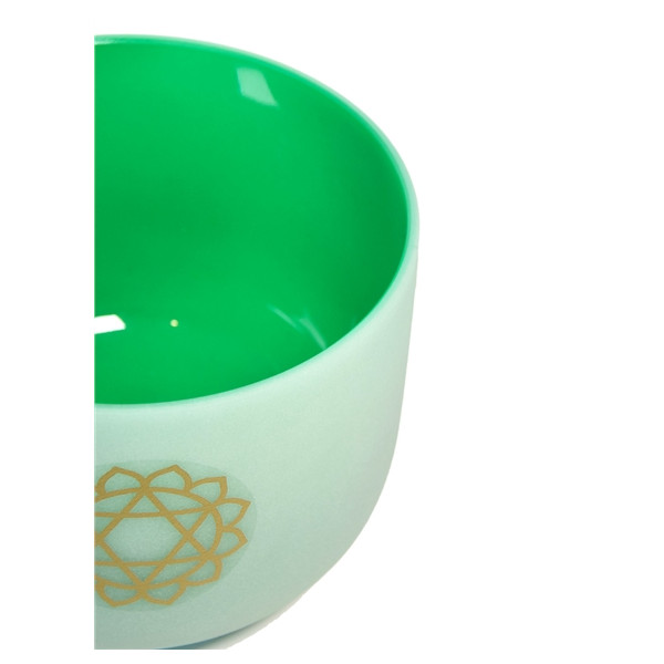 Bol chantant en Cristal Chakra du Cur
