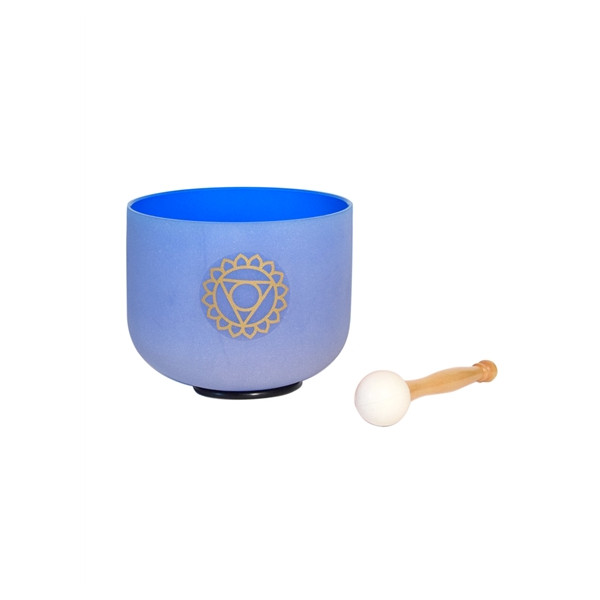 Bol chantant en Cristal Chakra de la Gorge