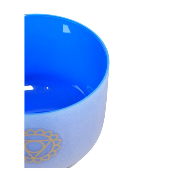 Bol chantant en Cristal Chakra de la Gorge