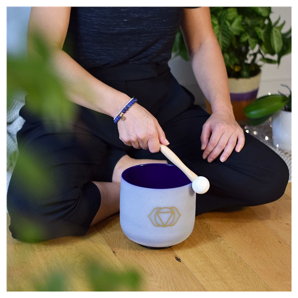 Bol chantant en Cristal Chakra 3ème il