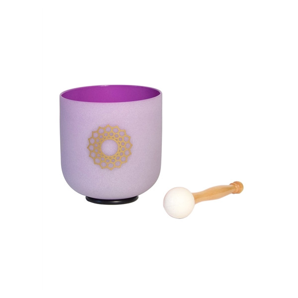 Bol chantant en Cristal Chakra Couronne