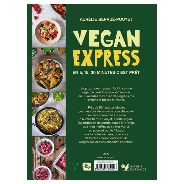 Vegan express - En 5, 15, 30 minutes c'est prêt