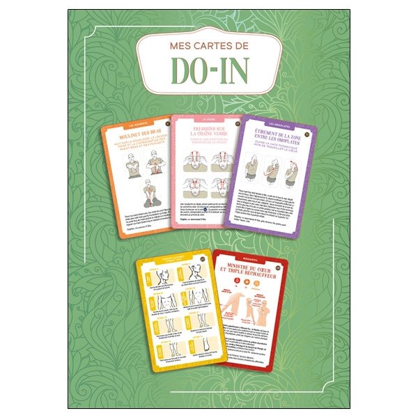 Mes cartes de Do-in - 70 cartes illustrées pour découvrir l'automassage traditionnel japonais