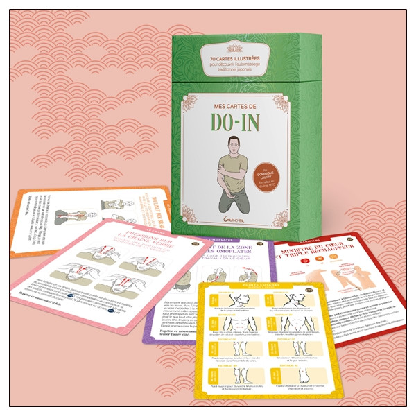 Mes cartes de Do-in - 70 cartes illustrées pour découvrir l'automassage traditionnel japonais