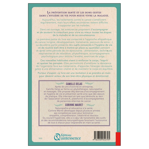 Accompagnement du corps et de l'esprit face au cancer - Préserver une qualité de vie avec la naturopathie