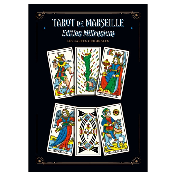 Le Tarot de Marseille - Edition Millennium - Le livre & le jeu original - Coffret