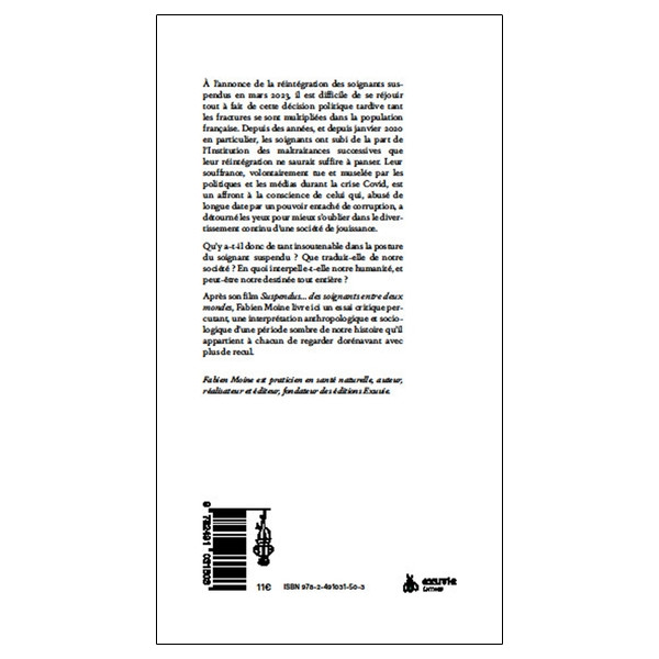 Soignants suspendus, citoyens d'avant-garde - Fractales et chaos d'une société nouvelle