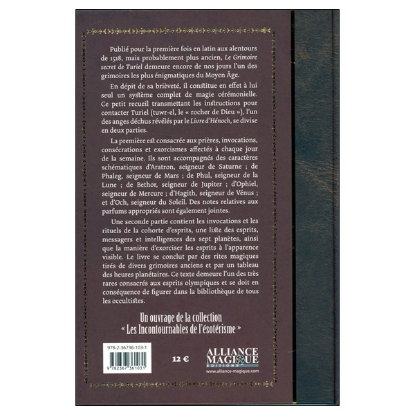 Le Grimoire secret de Turiel