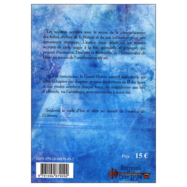 Essai de synthèse des sciences occultes