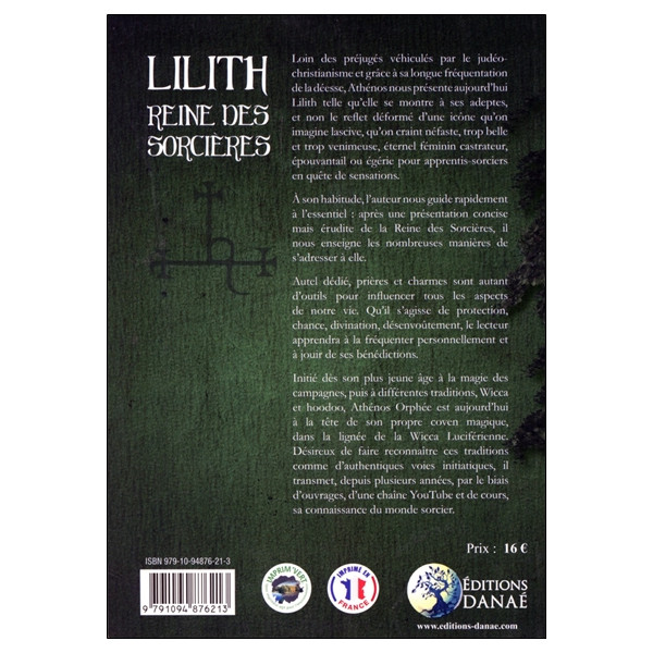 Lilith - Reine des Sorcières - Pratiques et dévotions dans la tradition de la Wicca occidentale