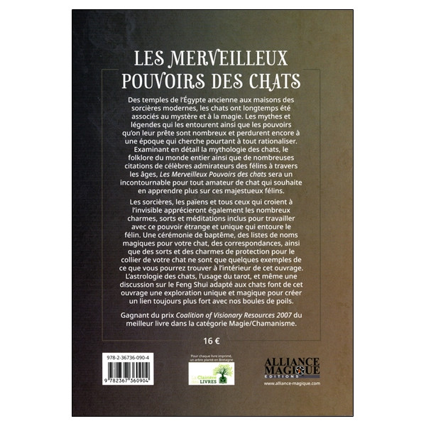 Les merveilleux pouvoirs des Chats - Légendes, rites et magie