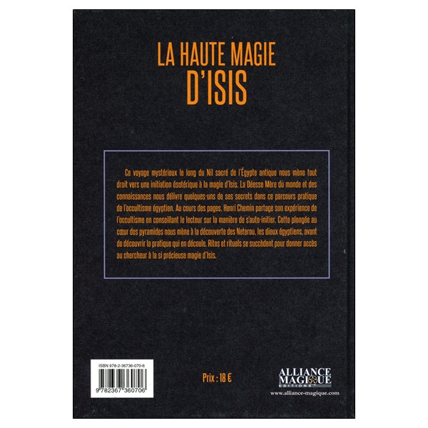 La haute magie d'Isis - Eset et les mystères de l'Egypte antique