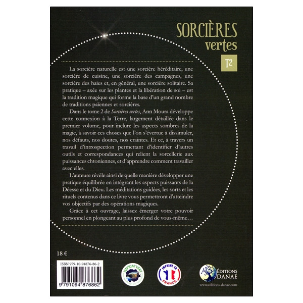 Sorcières vertes Tome 2 - Entre ombre et lumière