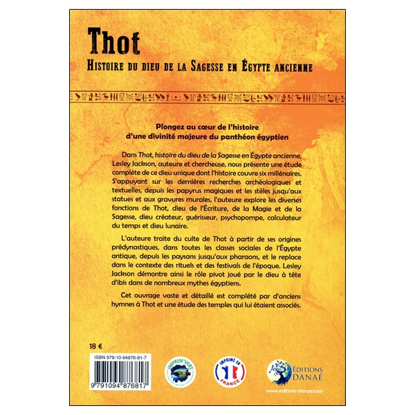 Thot - Histoire du dieu de la Sagesse en Egypte ancienne