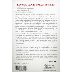 Le Grand oeuvre d'Alain-Fournier - Interprétation Alchimique du Grand Meaulnes