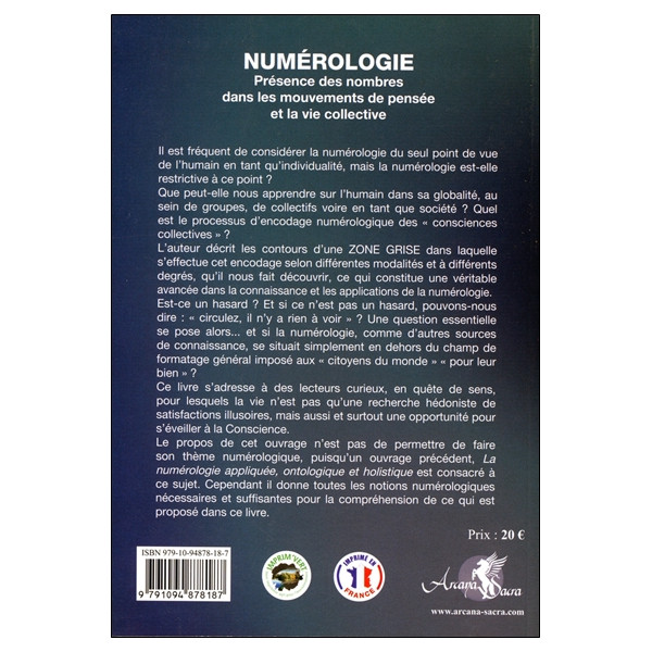 Numérologie - Présence des nombres dans les mouvements de pensée et la vie collective