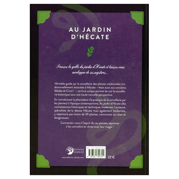 Au jardin d'Hécate - Mystères et sorcellerie de l'esprit des plantes