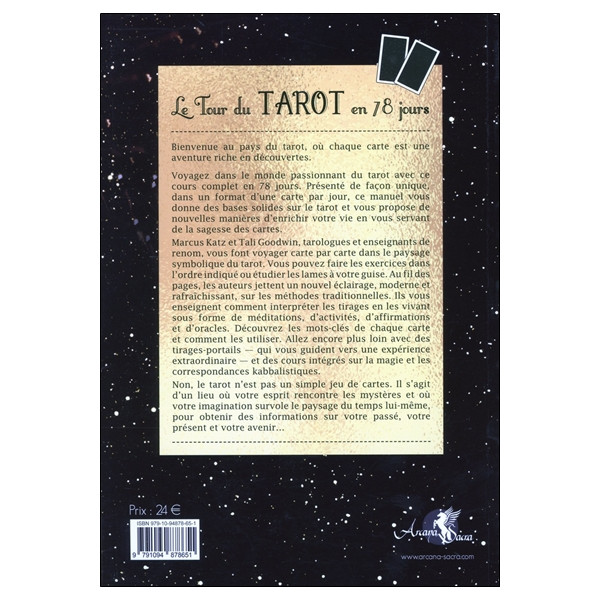Le Tour du Tarot en 78 jours - Un voyage personnel au travers des cartes