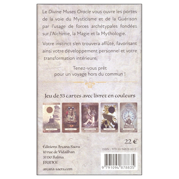 Divines Muses Oracle - Edition française - Coffret