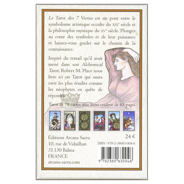 Le Tarot des 7 vertus - Coffret