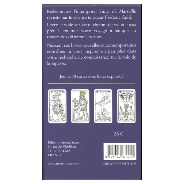 Tarot de Marseille revisité - Coffret