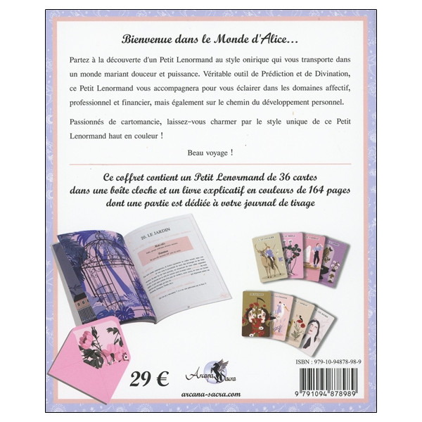 Le Monde d'Alice - Petit Lenormand - Coffret